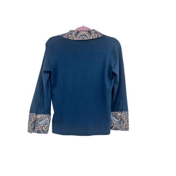 Ann Taylor long sleeve paisley blouse - Picture 4 of 10